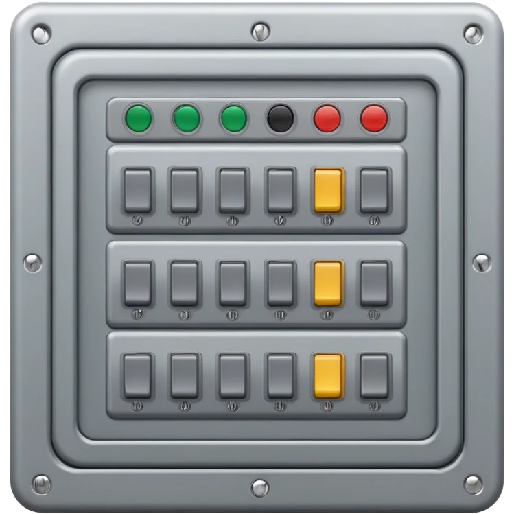 Electrical panel emoji