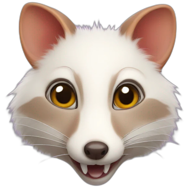 fox opossum emoji