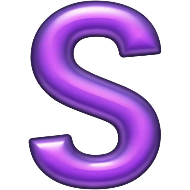 number 2 black and purple emoji