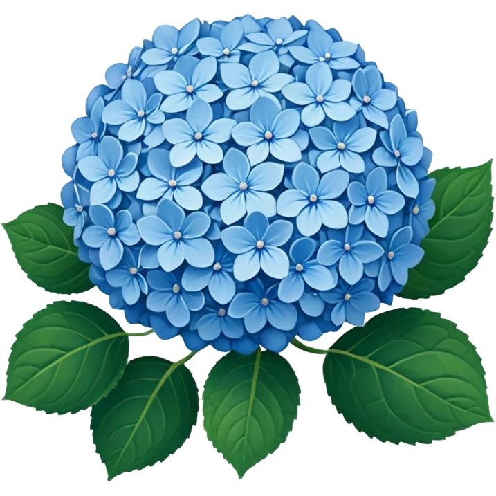 hydrangea emoji