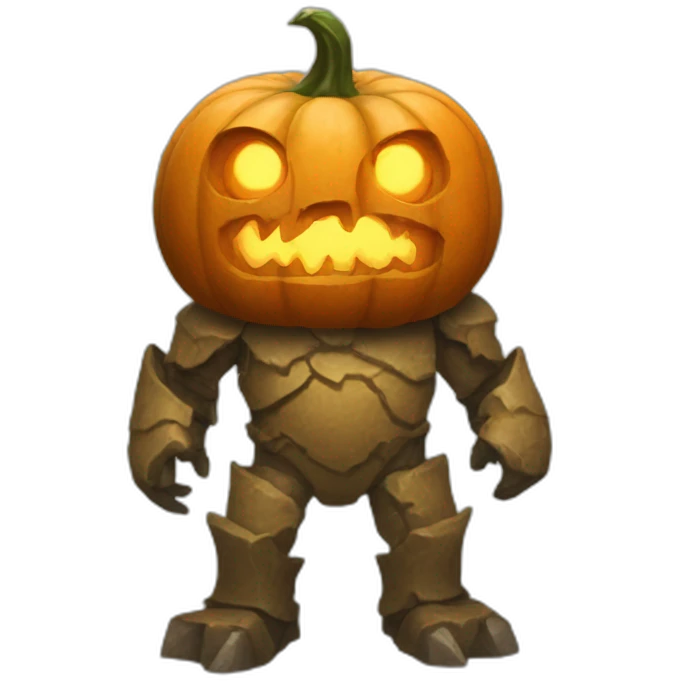 Pumpkin Golem emoji