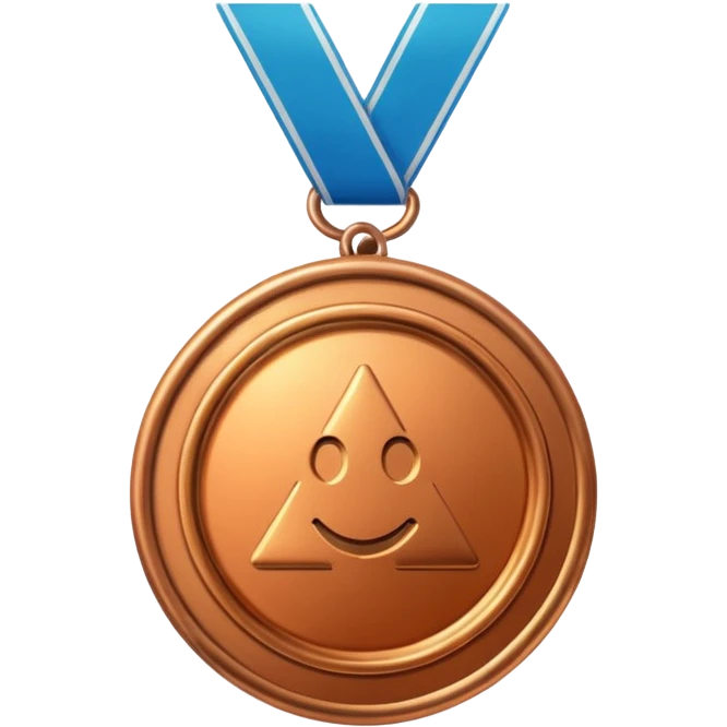 achievement level up upgrade medal emoji