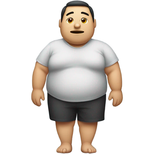 Obese person  emoji