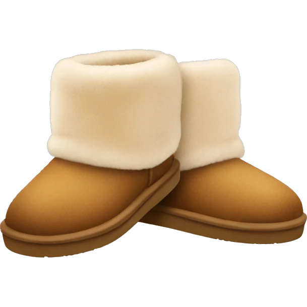 UGG slippers  emoji