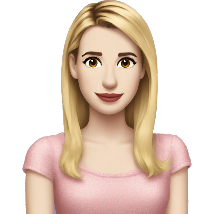 Emma roberts emoji