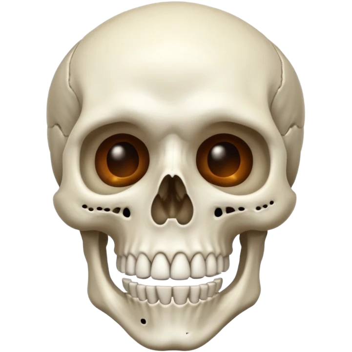 Squelette mewing  emoji