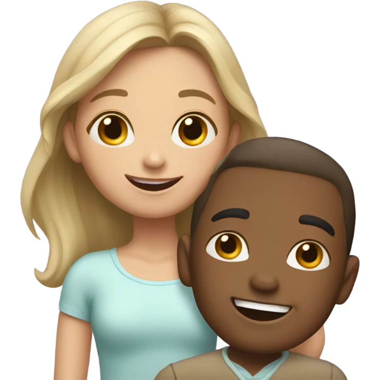 A girl with pops tickle emoji