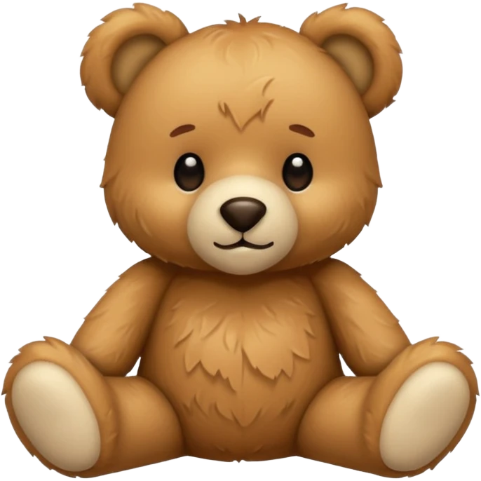 Teddy bear clean girl emoji