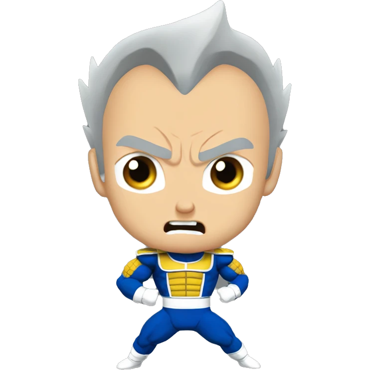 Vegeta fighting  emoji