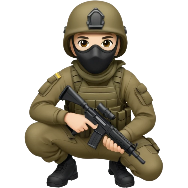 soldier-crouching-with-tactical-mask emoji