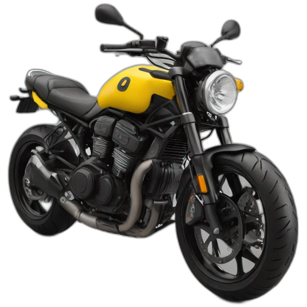 Motard full cuir emoji