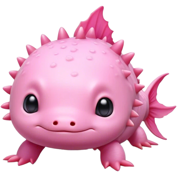 very cute axolotl 4k ultra HD  emoji