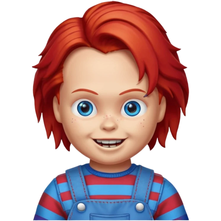 Un emojin de chuky emoji