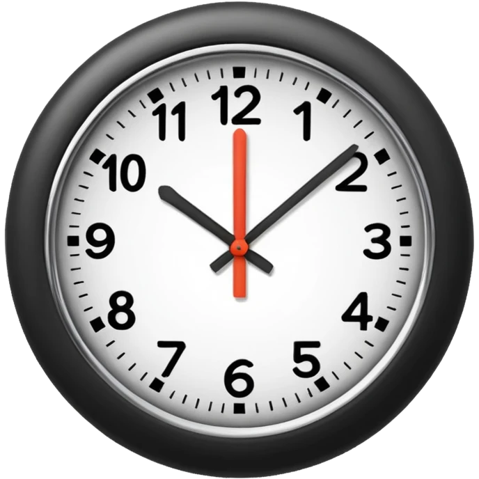 CLOCK 12 emoji