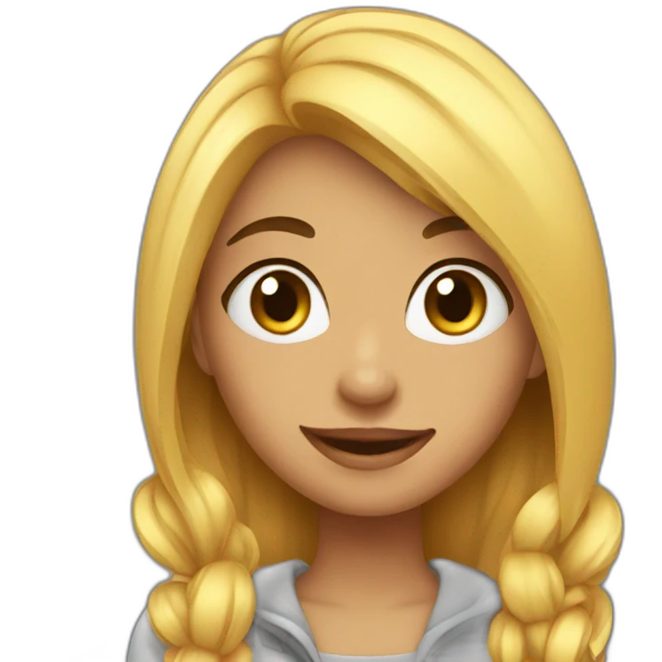 Cute girlfriend emoji
