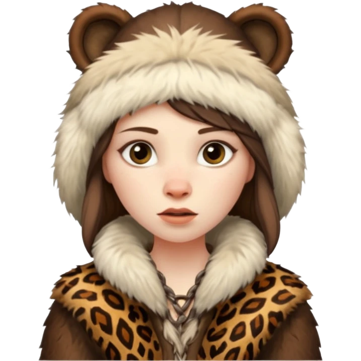 ice age woman  emoji