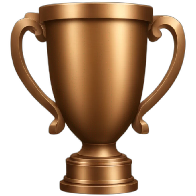 bronze trophy emoji