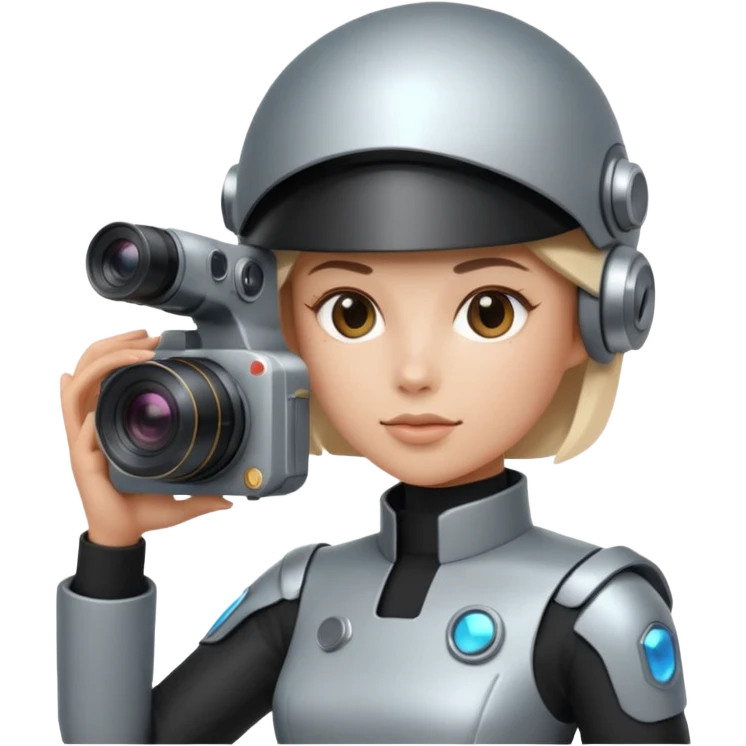fotógrafo futurista emoji