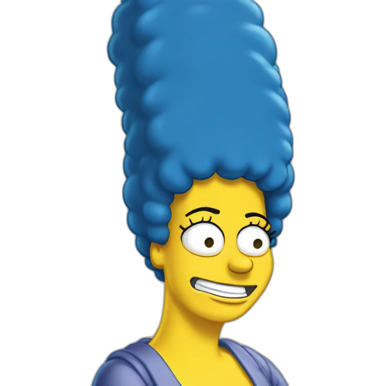 Marge simpson qui fumz emoji