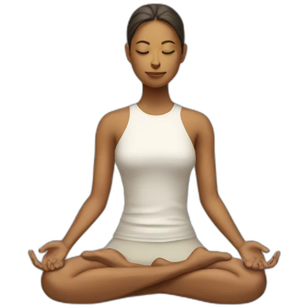 meditation energy emoji