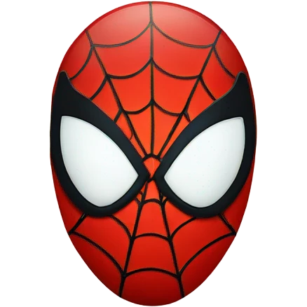 Spiderman emoji face  emoji