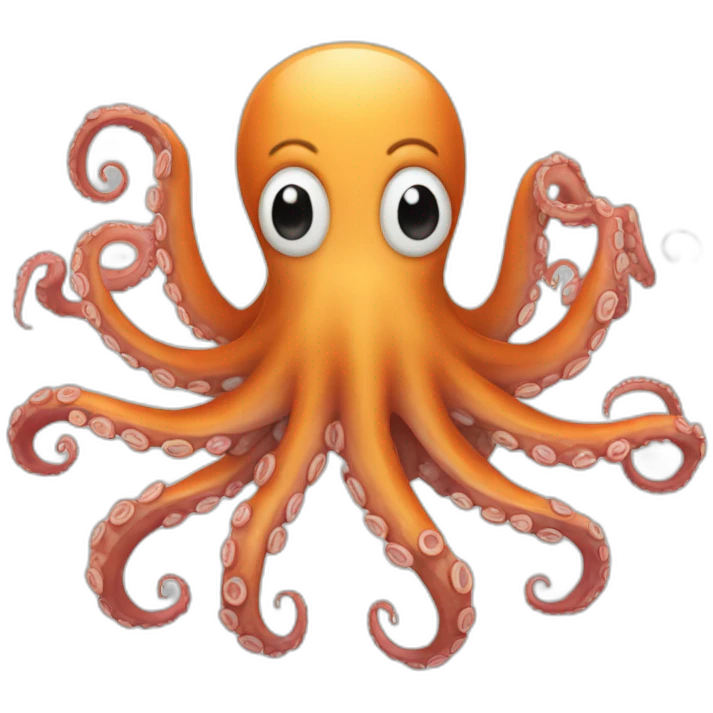 octopus happy emoji