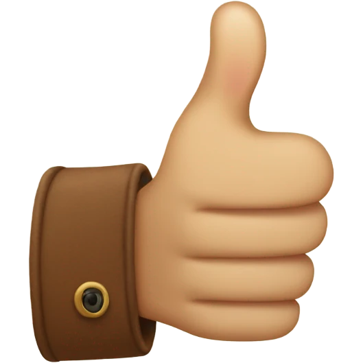Thumbs up emoji
