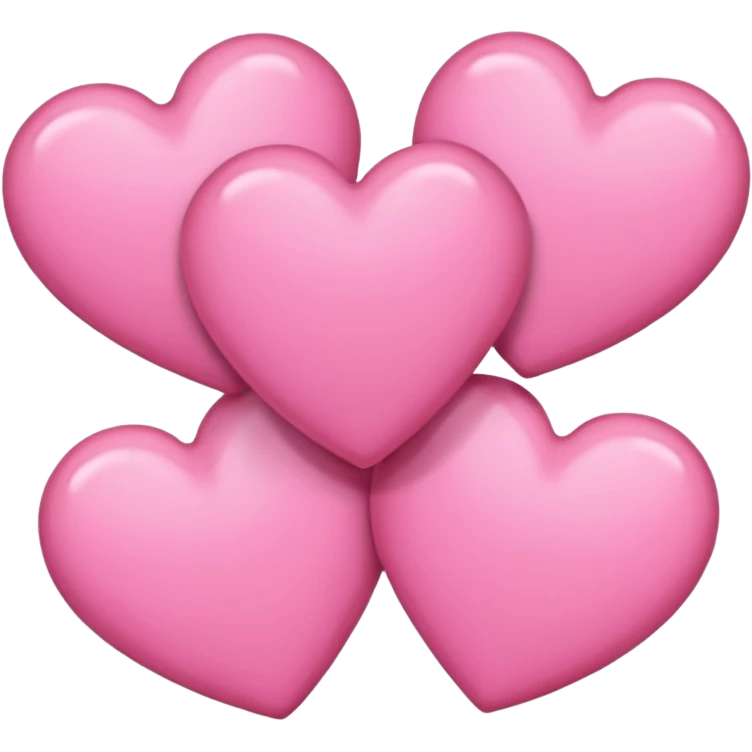 Pink hearts  emoji