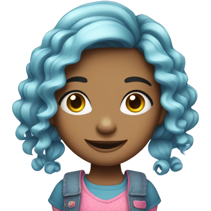 cute coquet girl emoji