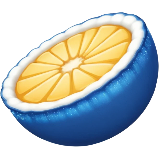 Circulo azul con una palomita de color blanco adrento emoji