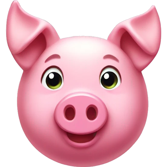 candy pig emoji