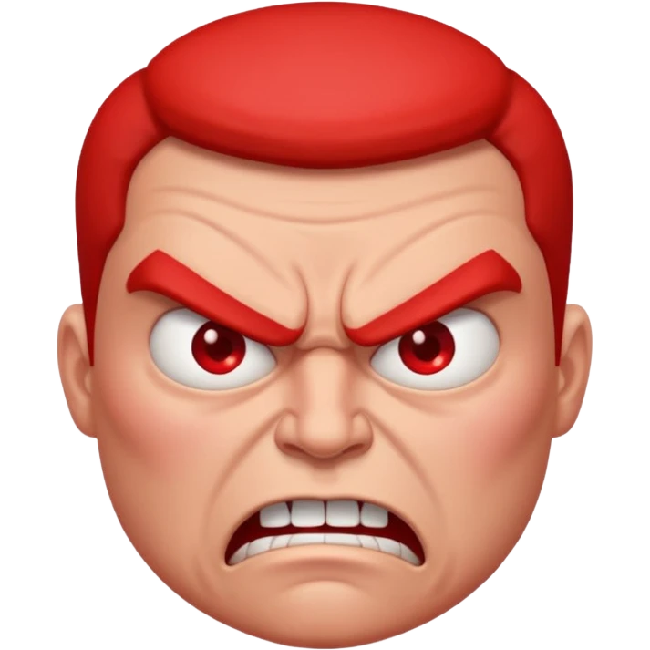 Angry emoji