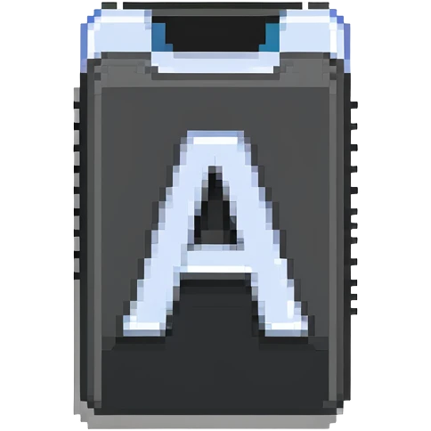 Font settings icon with letter A emoji