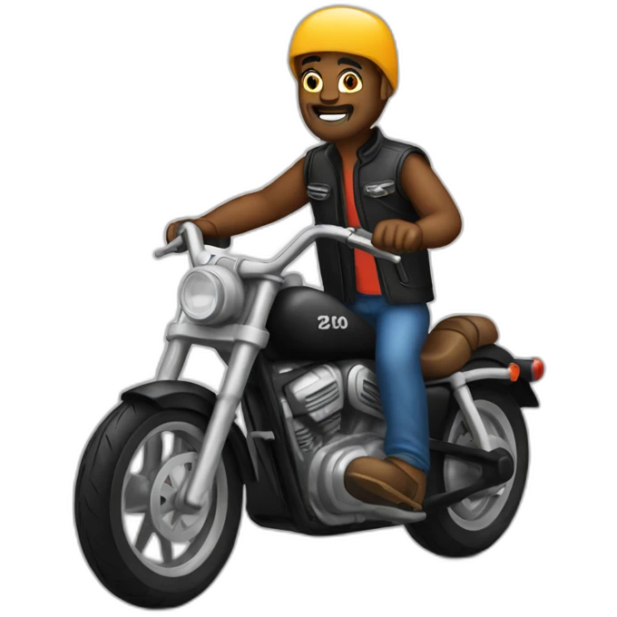 Biker emoji