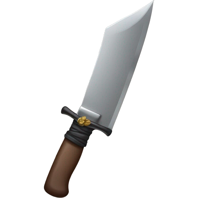 knife with bow emoji