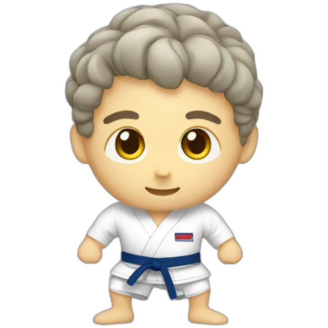 JUDOKA  JOUEUR DE FOOT emoji