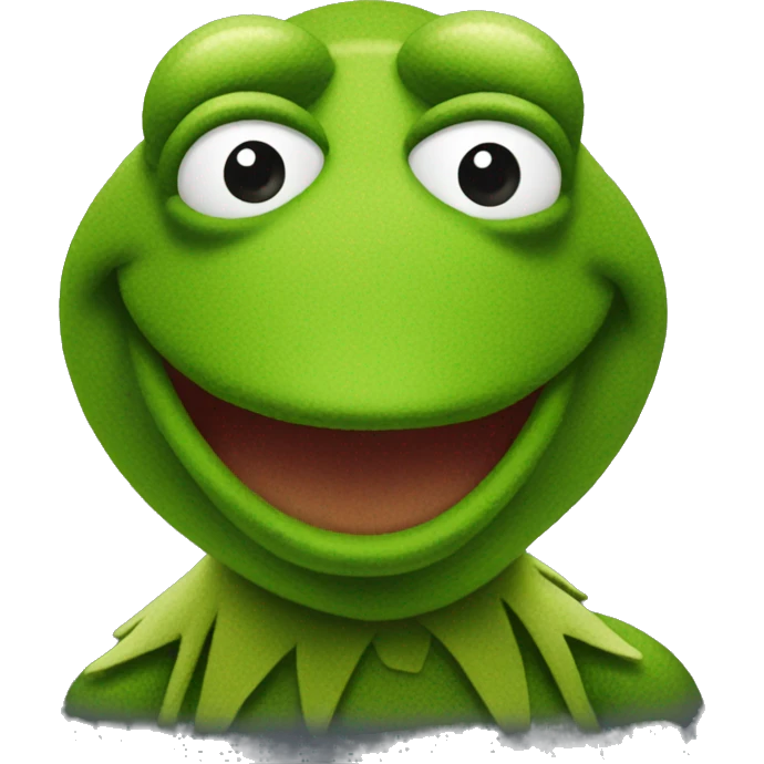 Kermit the frog emoji