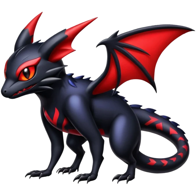 Shiny Epic Badass Gothic Noibat-Salandit-Litten-Hybrid emoji