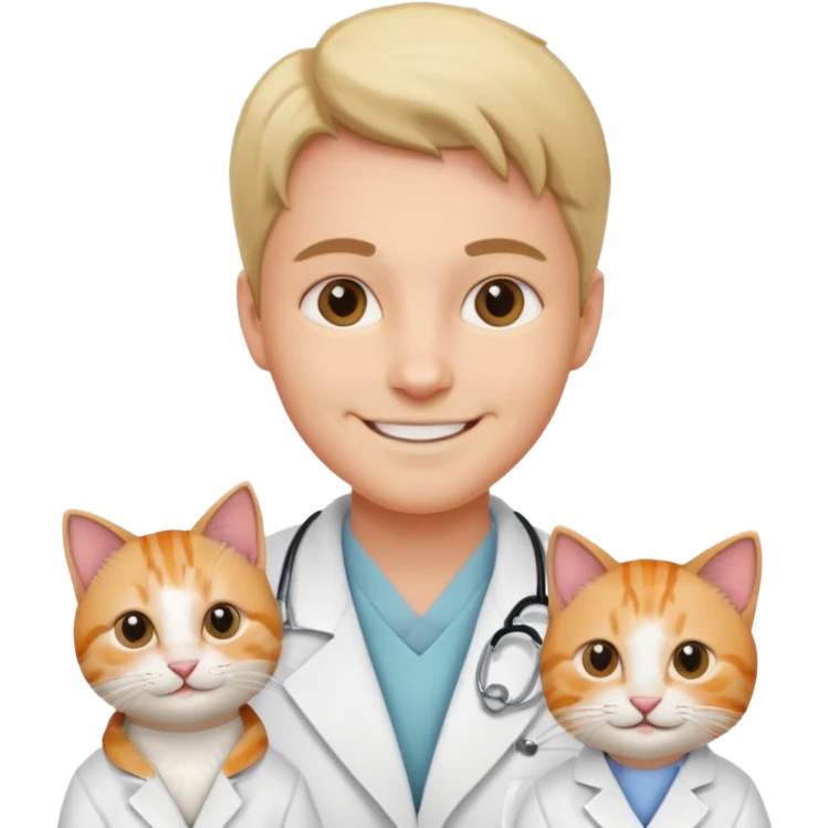 Orthopedic with cats emoji