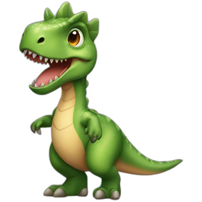 Elfe dinosaur emoji