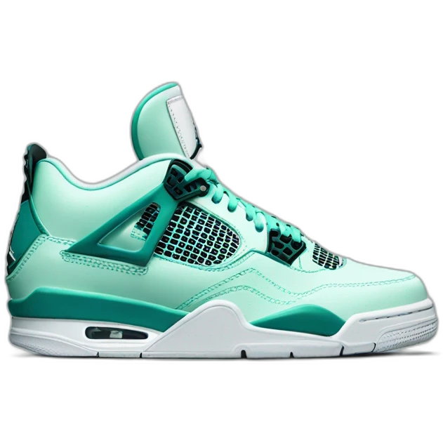 Jordan 4 seafoam emoji
