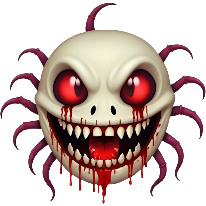 Old version error Scary exe sewerslvt monster scp with long teeth blood (no eyes)!!!  glitch mouth  emoji