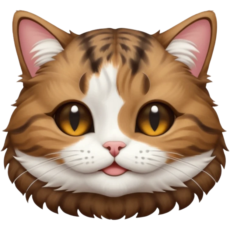 dark brown tabby and white cat in funny positions upside down with eyes closed emoji