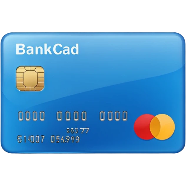 Bank card  emoji
