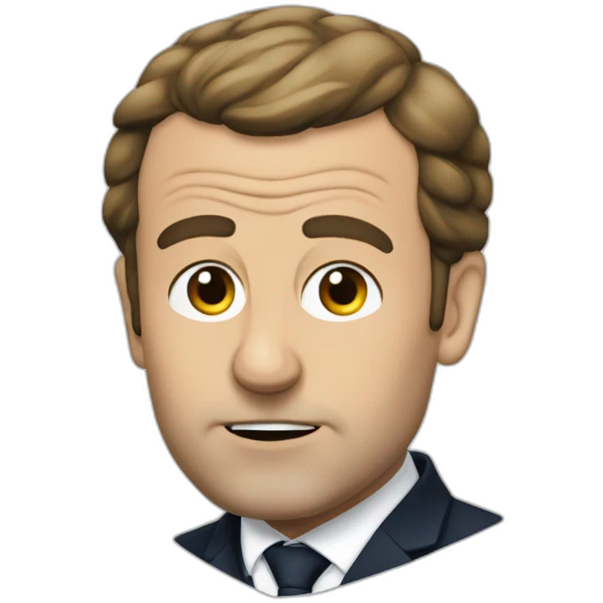 Macron qui fume  emoji