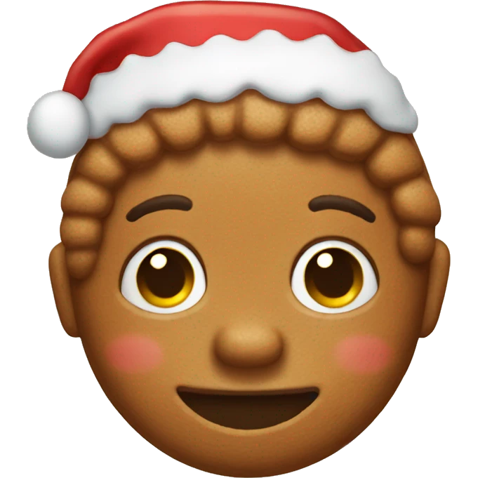 Christmas Gingerbread emoji
