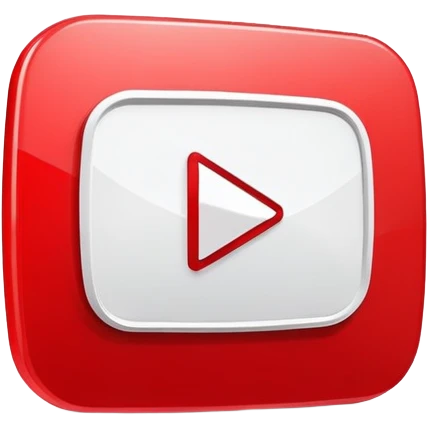 YouTube play button emoji