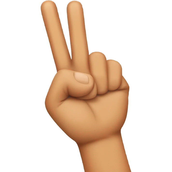 Finger guns tan hands  emoji