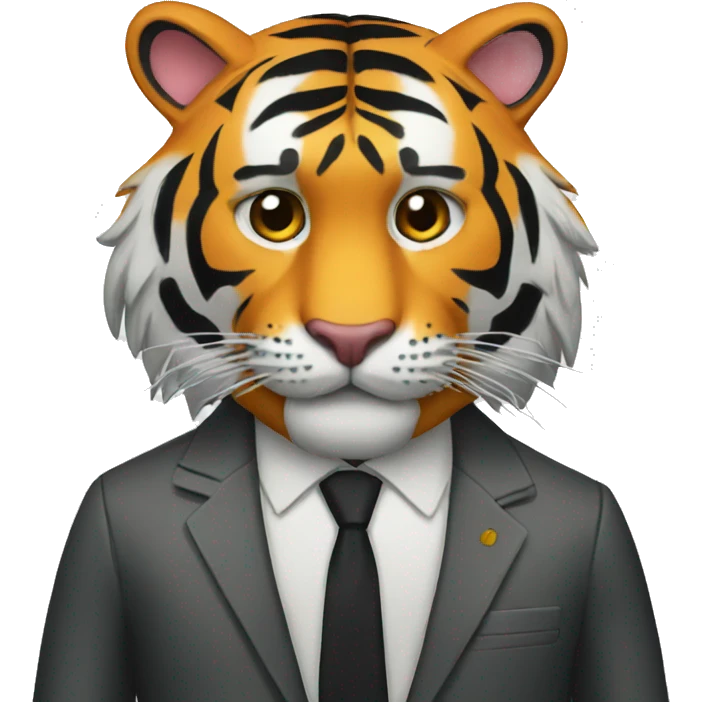 Tiger suit emoji