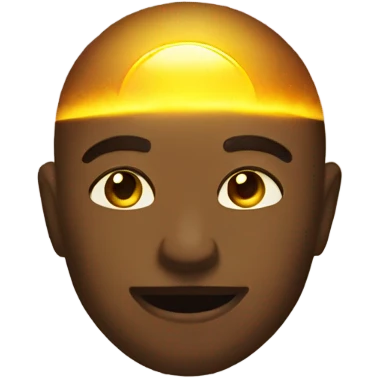 Golden sun emoji